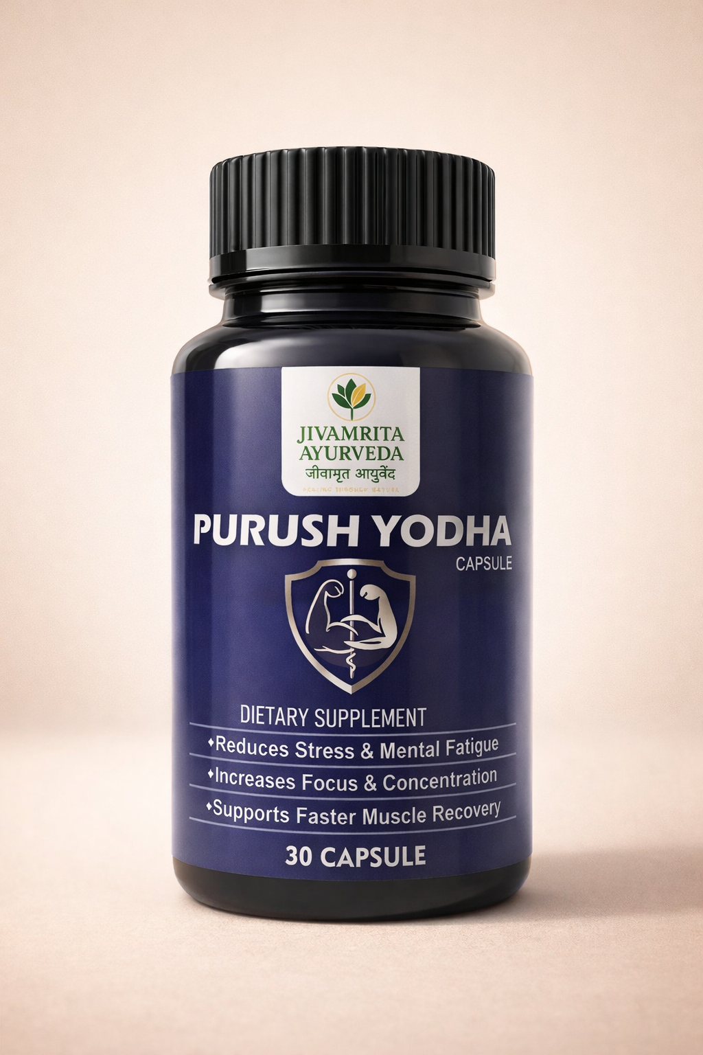 Purush Yodha Capsle - 100% Original Capsule to Boost Stamina and Vatality